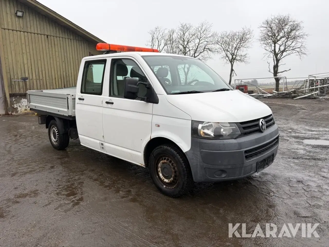 Billede 7 - Ladbil Volkswagen Transporter med dobbelt kabine