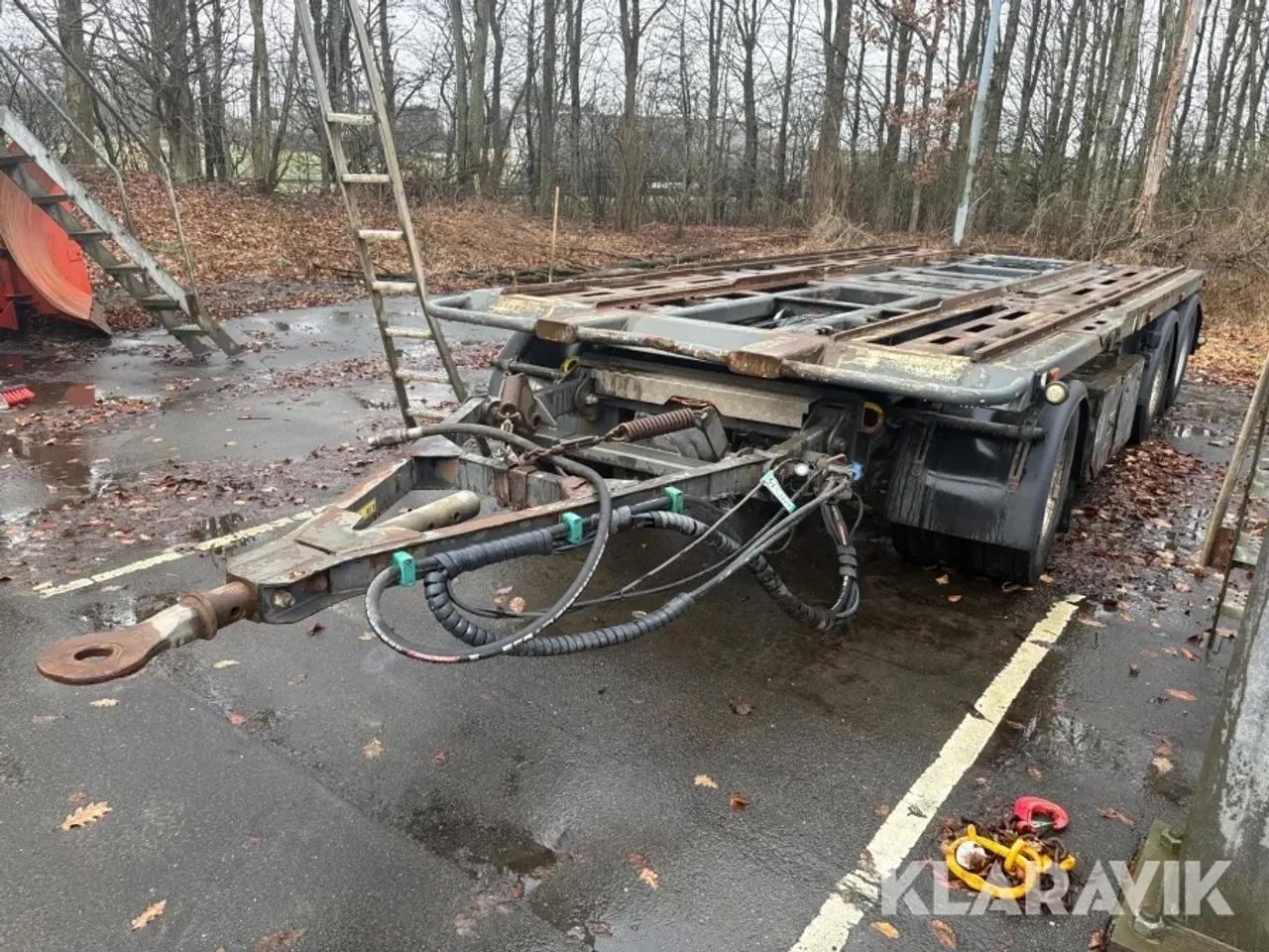 Billede 1 - Påhængsvogn Nopa PTC240 24.000 kg. - 3-akslet