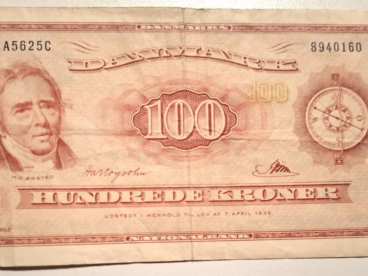 Billede 2 - 100 kr. seddel 1962