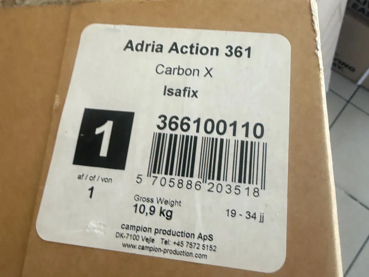 Billede 3 - Fortelt NYT t/Adria Action 361