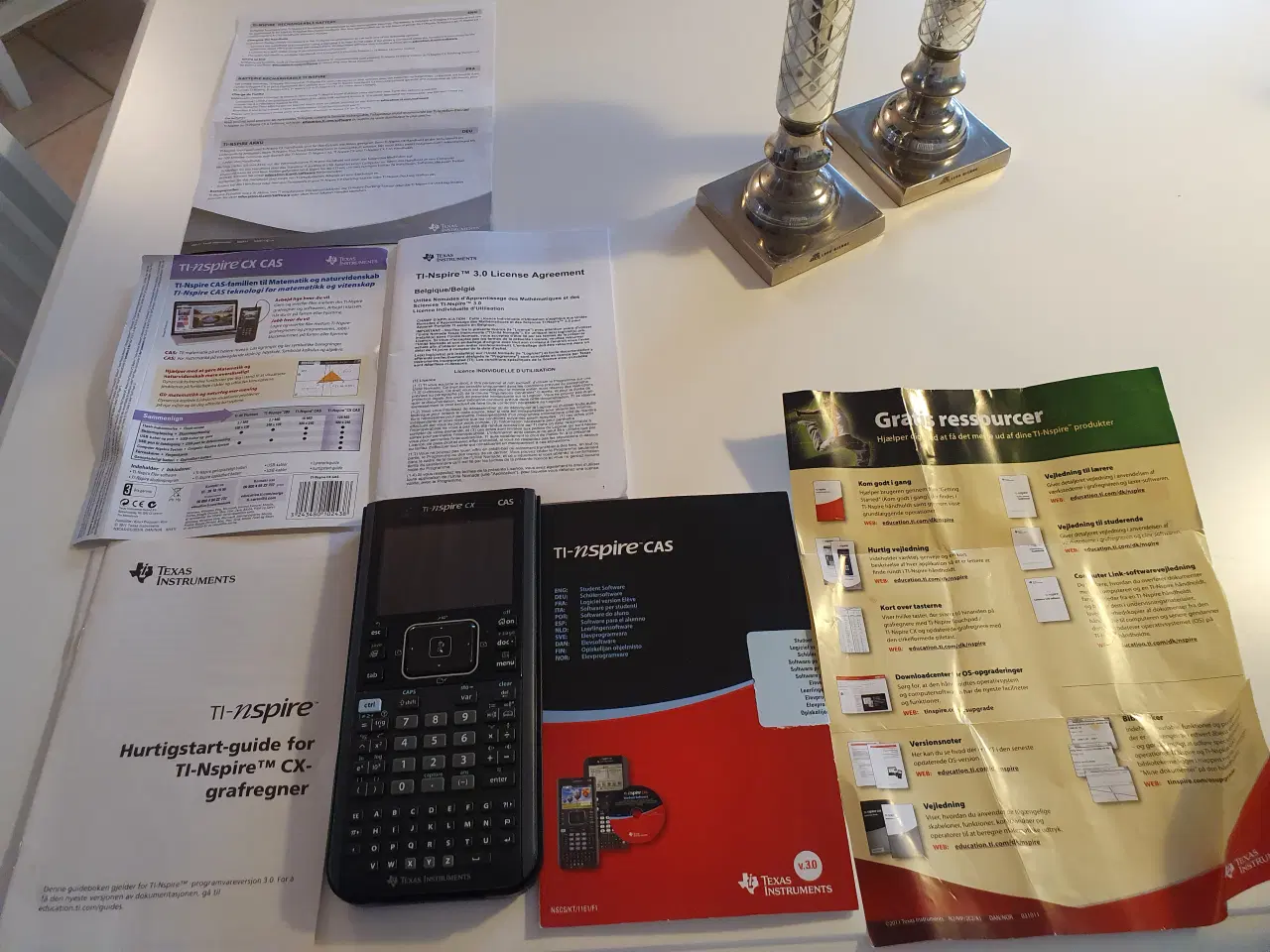 Billede 1 - Lommeregner TI-nspire cx cas,kan afh.i Hillerød+Hu