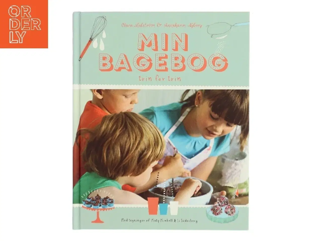 Billede 1 - Min bagebog : trin for trin af Clara Lidstrm (Bog)