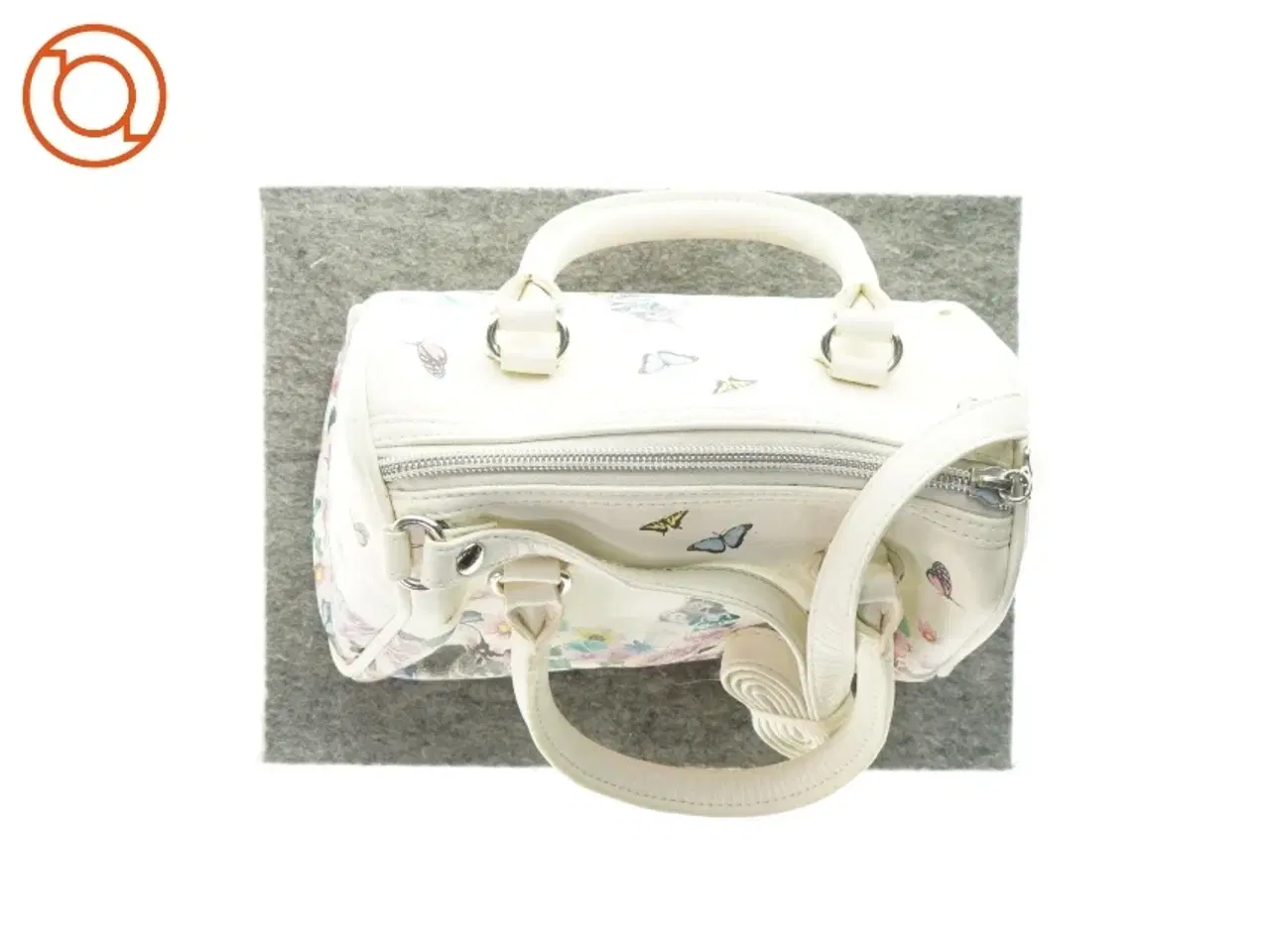 Billede 3 - Taske med print (str. 20 x 11 x 15cm)