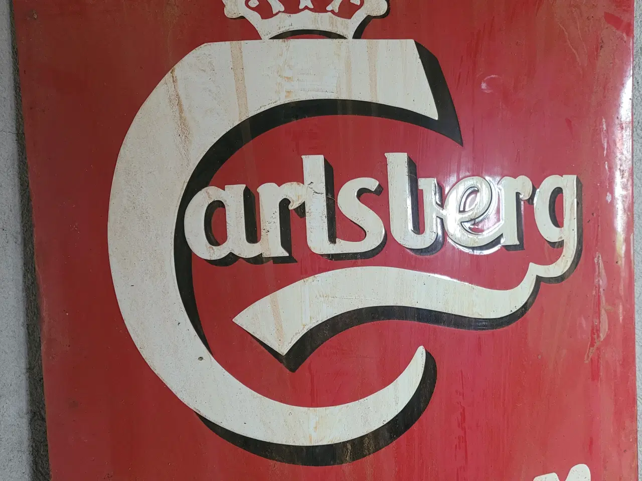 Billede 2 - Carlsberg emaljeskilt 