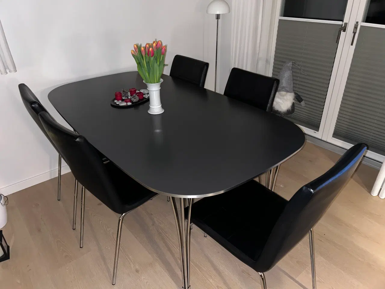 Billede 2 - Flot spisebordssæt i klassisk design – Superellips