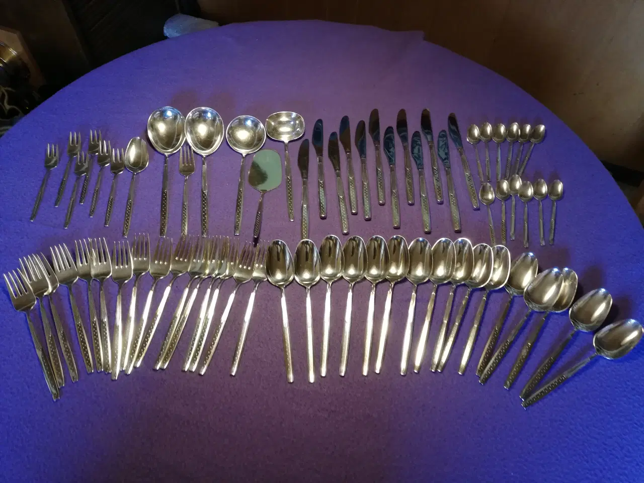 Billede 1 - Venedig sølvplet bestik tagting,skeer og gafler