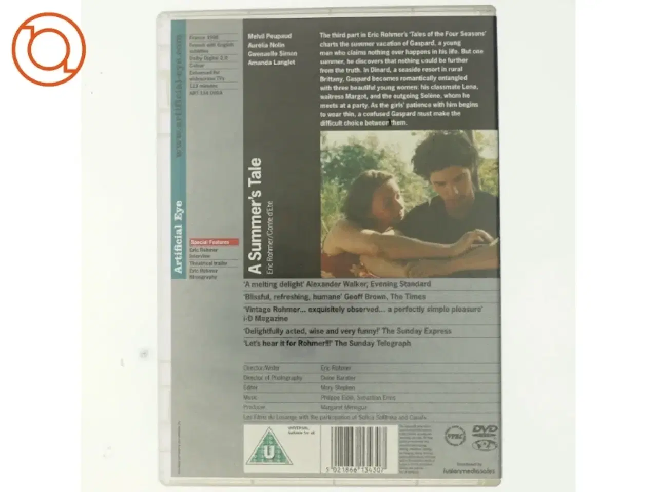 Billede 3 - A Summer&#39;s Tale (DVD) fra DVD)