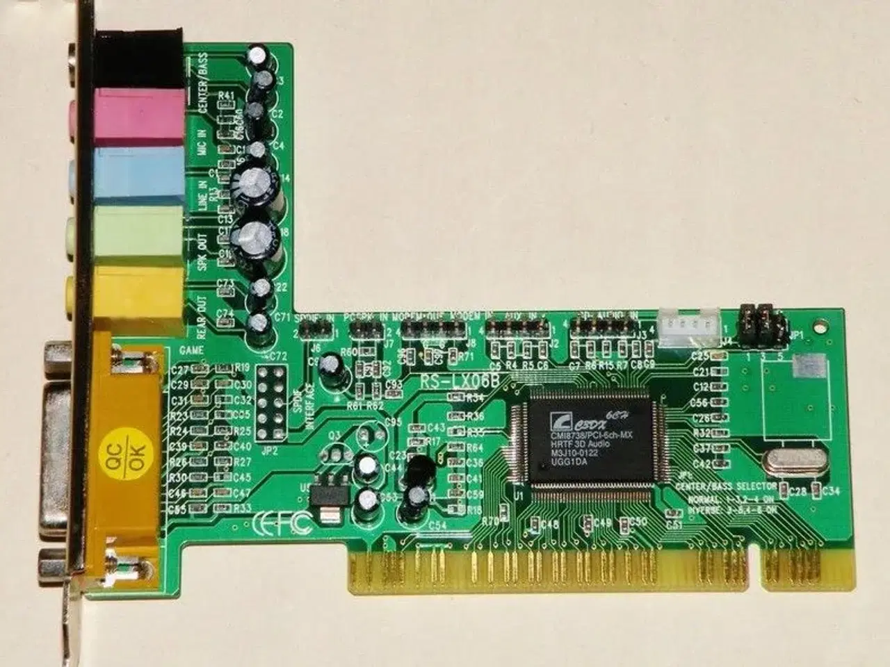Billede 2 - Lydkort CMI 8738/PCI-6ch-MX RS-LX06B