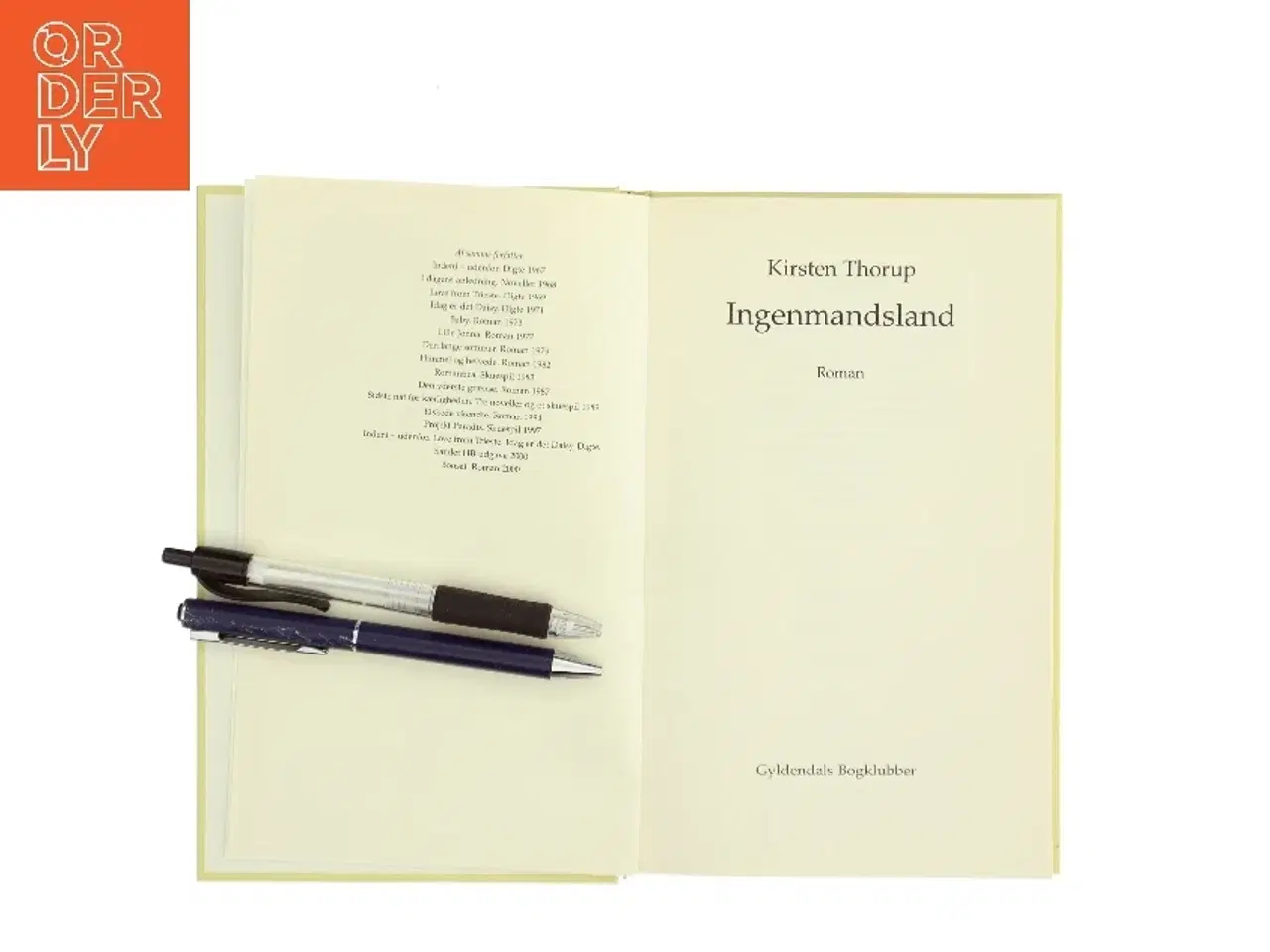 Billede 1 - Ingenmandsland af Kirsten Thorup (Bog)