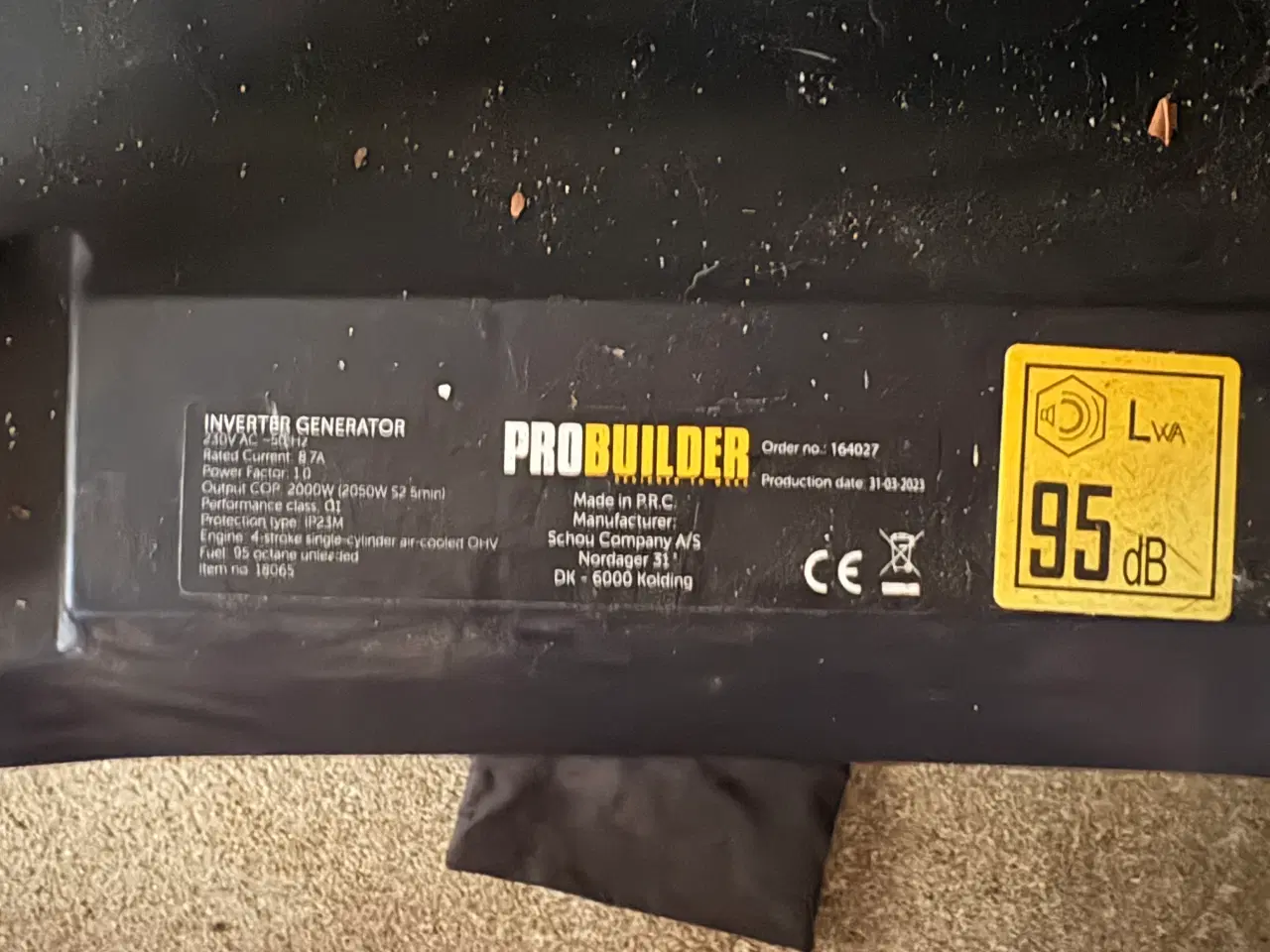 Billede 10 - Generator 2000 W Inverter Probuilder