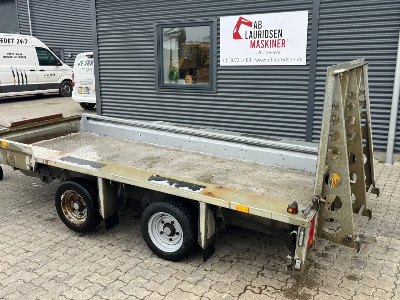 Billede 2 - Ifor Williams gx125 HD-R Nysynet maskintrailer