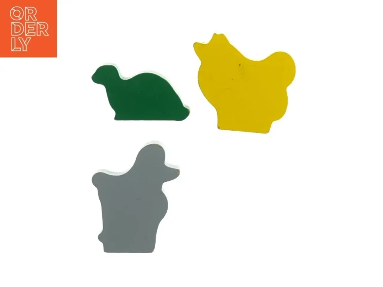 Billede 2 - Dyrefigurer (4 stk) (str. 8 x 10 cm)