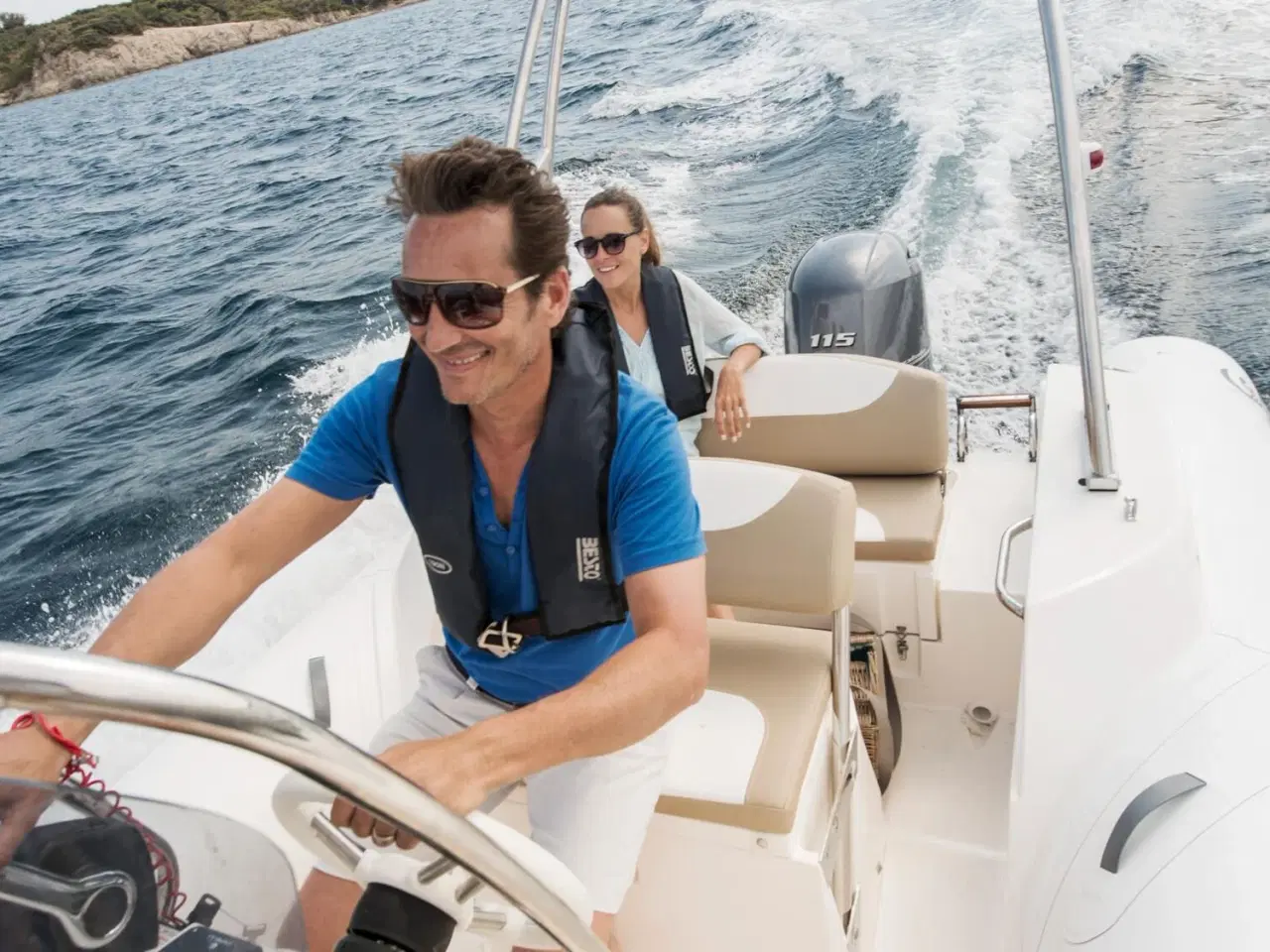 Billede 7 - Yamaha 115 HK - Fjernbetjent, Elektronisk start, Powertrim