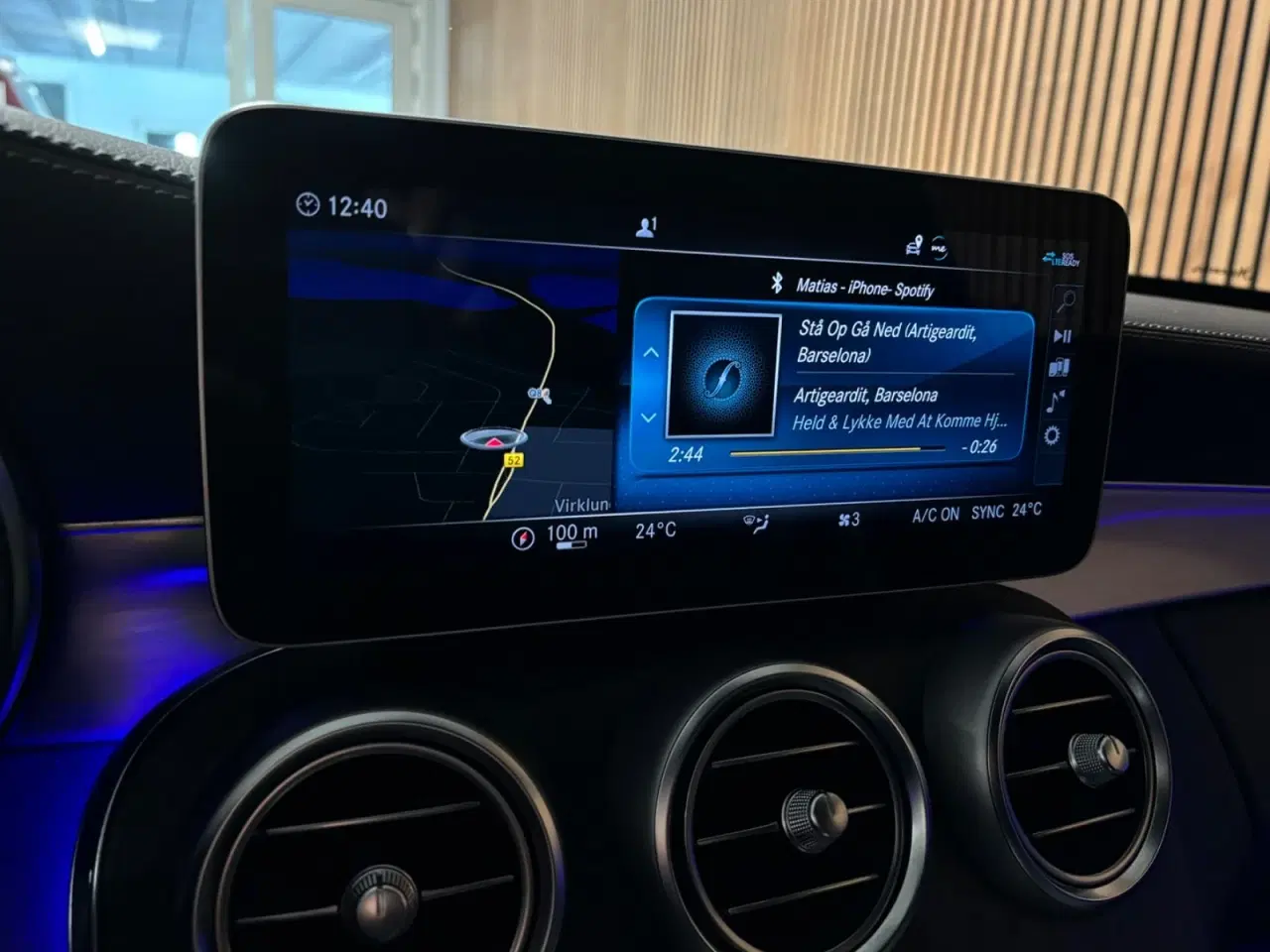 Billede 15 - Mercedes C220 d 2,0 AMG Line Night Edition stc. aut.