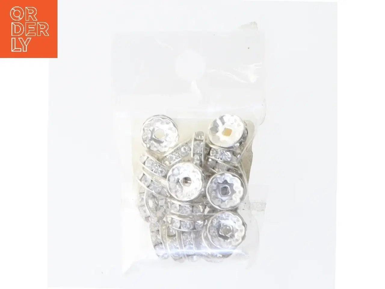 Billede 1 - Poser med sølvfarvede ringe