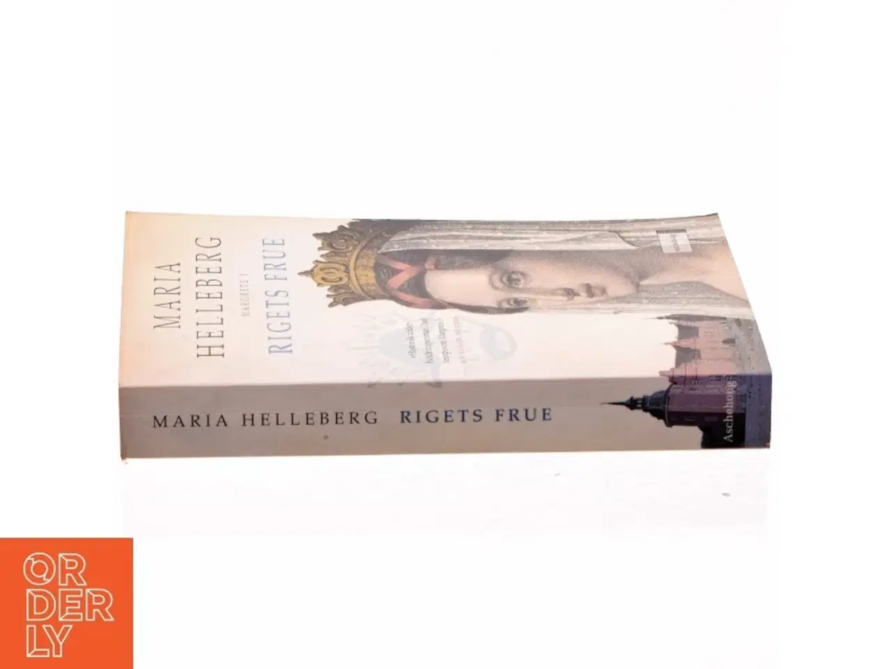 Billede 2 - Rigets frue : Margrete I : roman af Maria Helleberg (Bog)