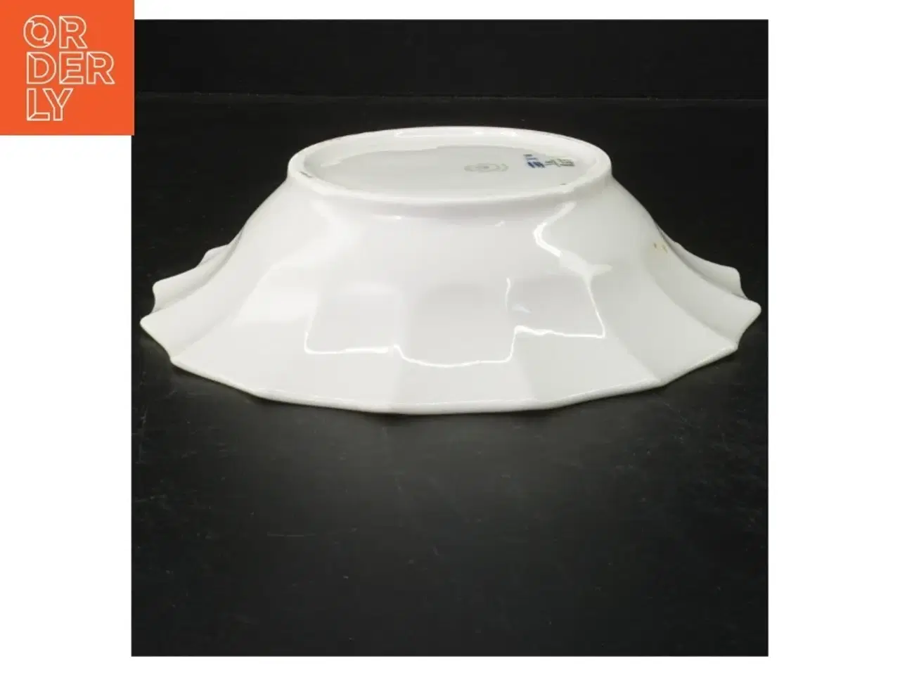 Billede 2 - Blå blomst porcelænsfad fra Royal Copenhagen (str. 21 cm)