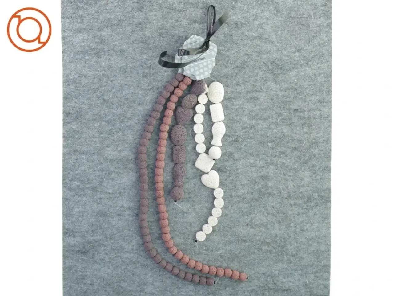Billede 1 - Naturperler fra C C Hobby (str. 41 og 20 cm)