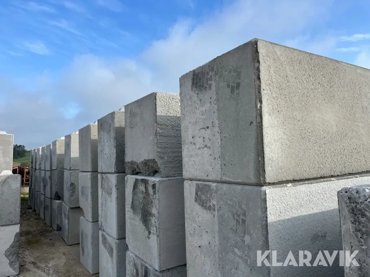 Billede 6 - Betonblokke / siloklodser 25 styk
