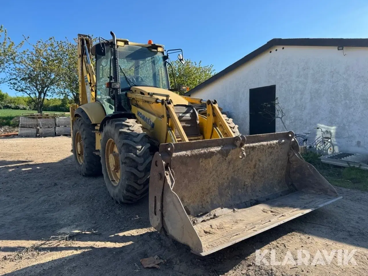 Billede 2 - Rendegraver Komatsu WB 97S