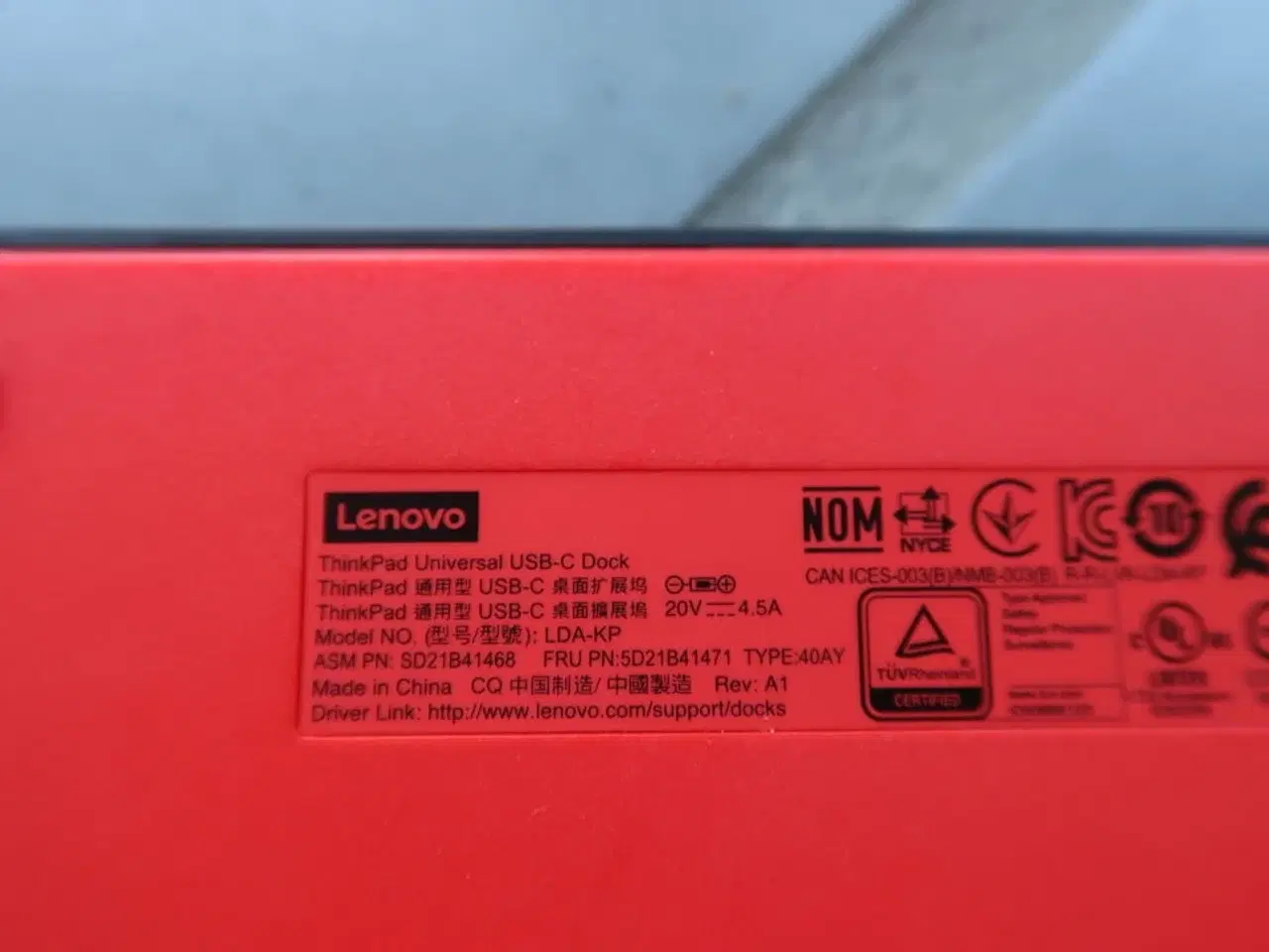 Billede 3 - Lenovo ThinkVision T27h-2L 27" QHD-skærm + dockingstation
