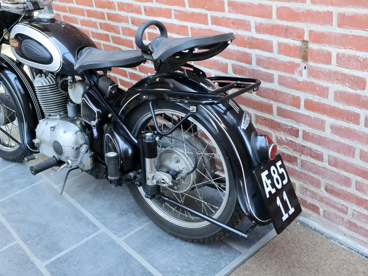 Billede 3 - Triumph Twn 250SL årgang 1954.