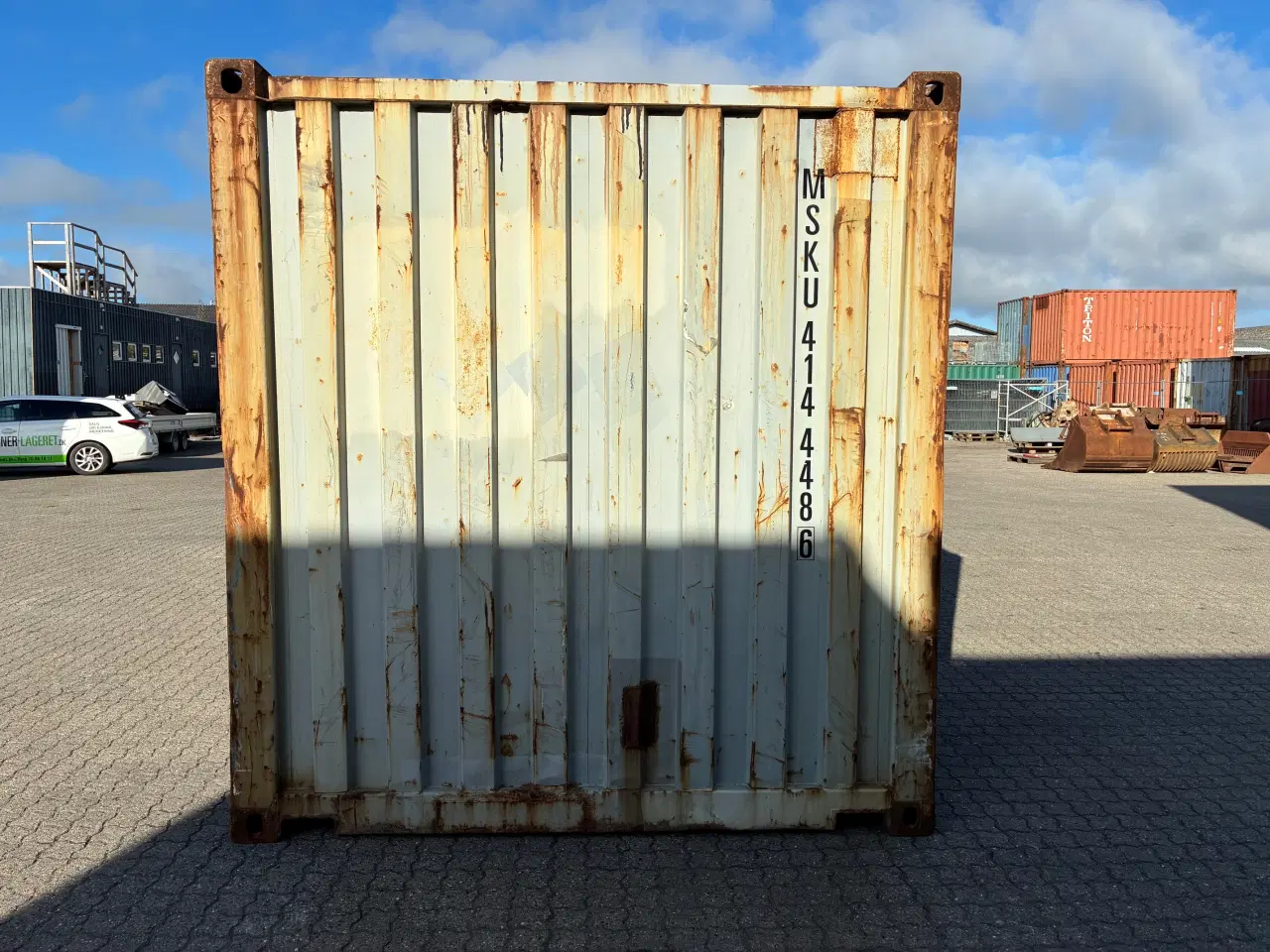 Billede 4 - 20 fods Container- ID: MSKU 414448-6