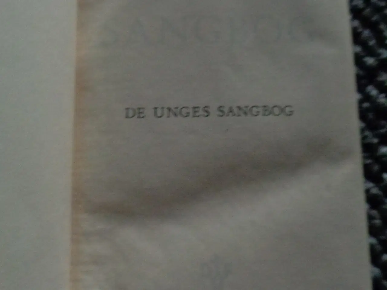 Billede 4 - De Unges Sangbog