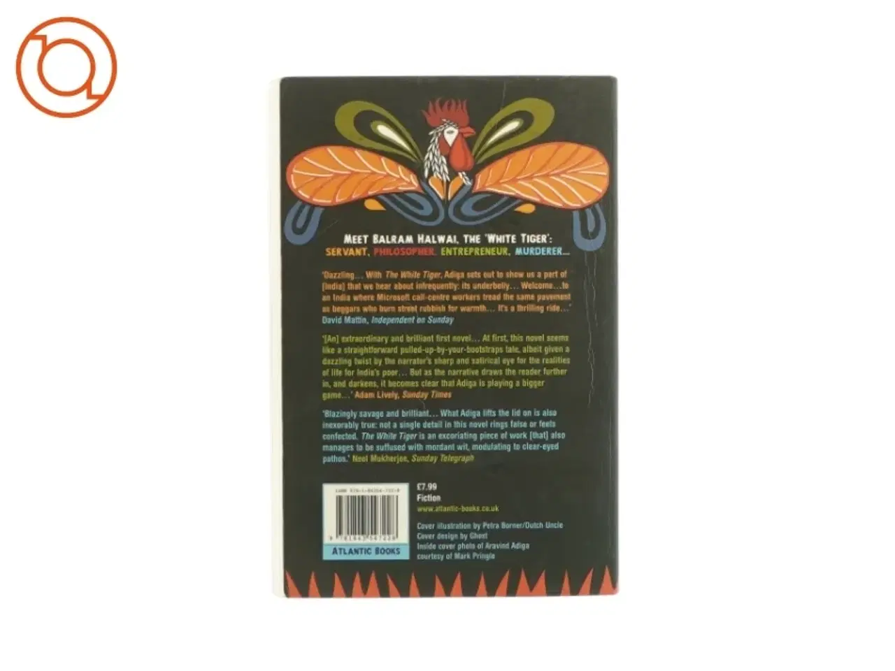 Billede 2 - The white tiger af Aravind Adiga (bog)