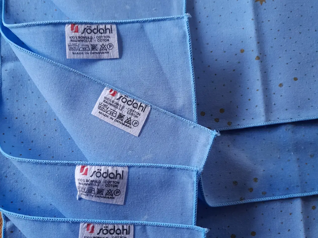 Billede 3 - 6 stk Sødahl dækkeservietter + 3 stk coasters.