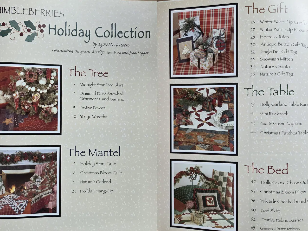 Billede 8 - Jule-patchworkbøger  -  amerikanske