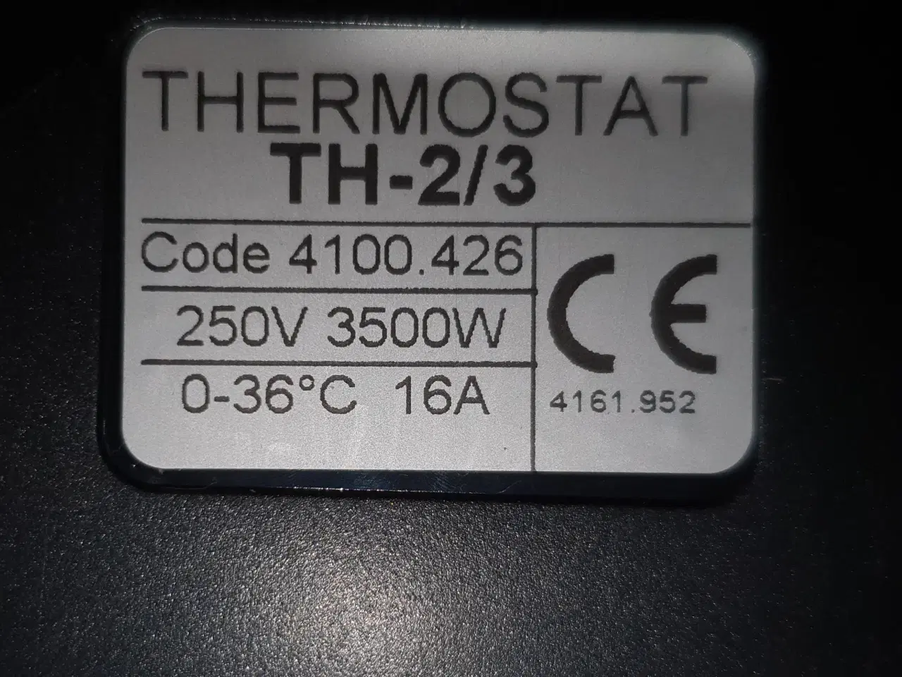 Billede 3 - thermostat