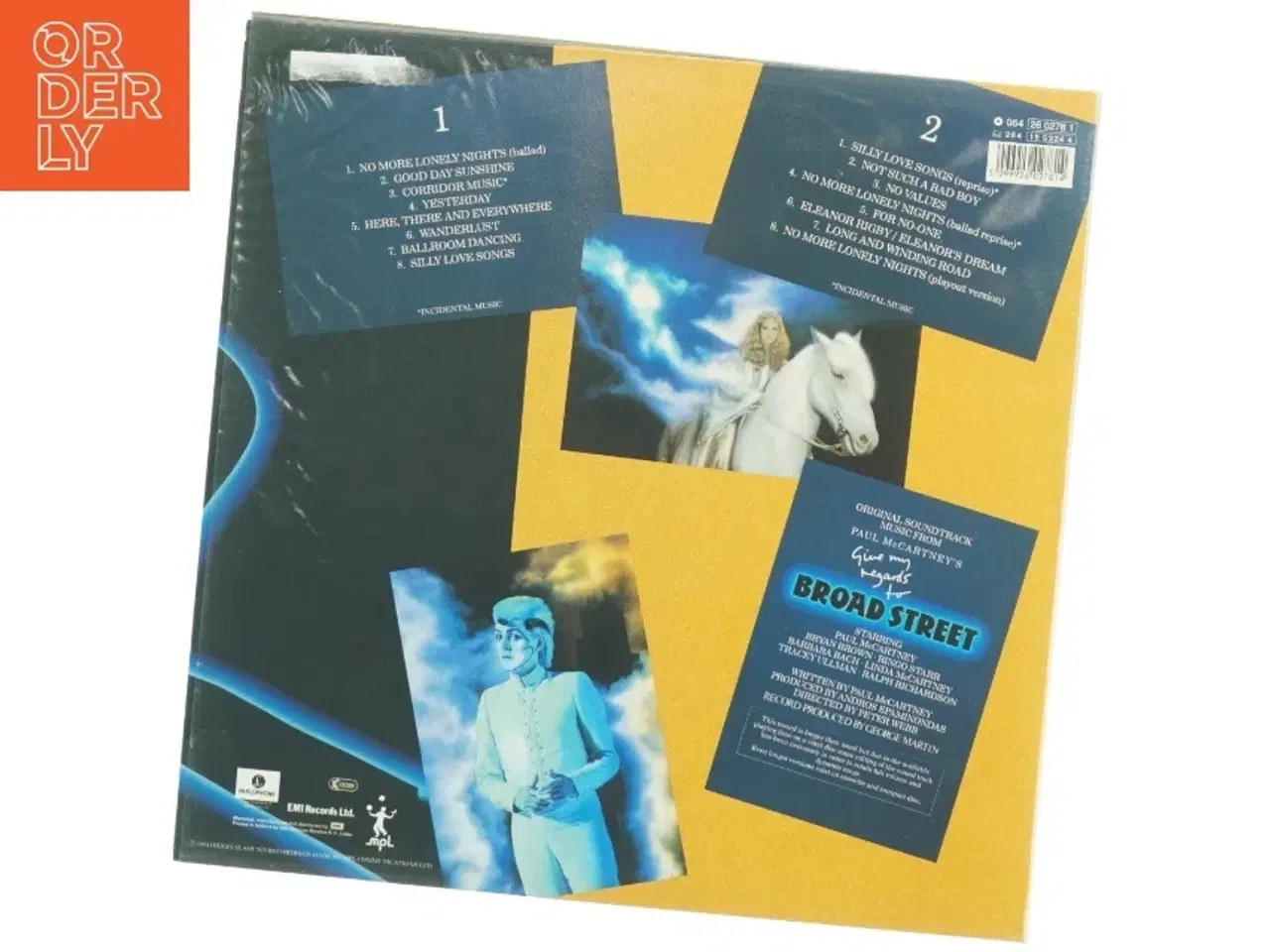 Billede 2 - Paul McCartney &#39;Give My Regards to Broad Street&#39; Vinylplade (str. 31 x 31 cm)