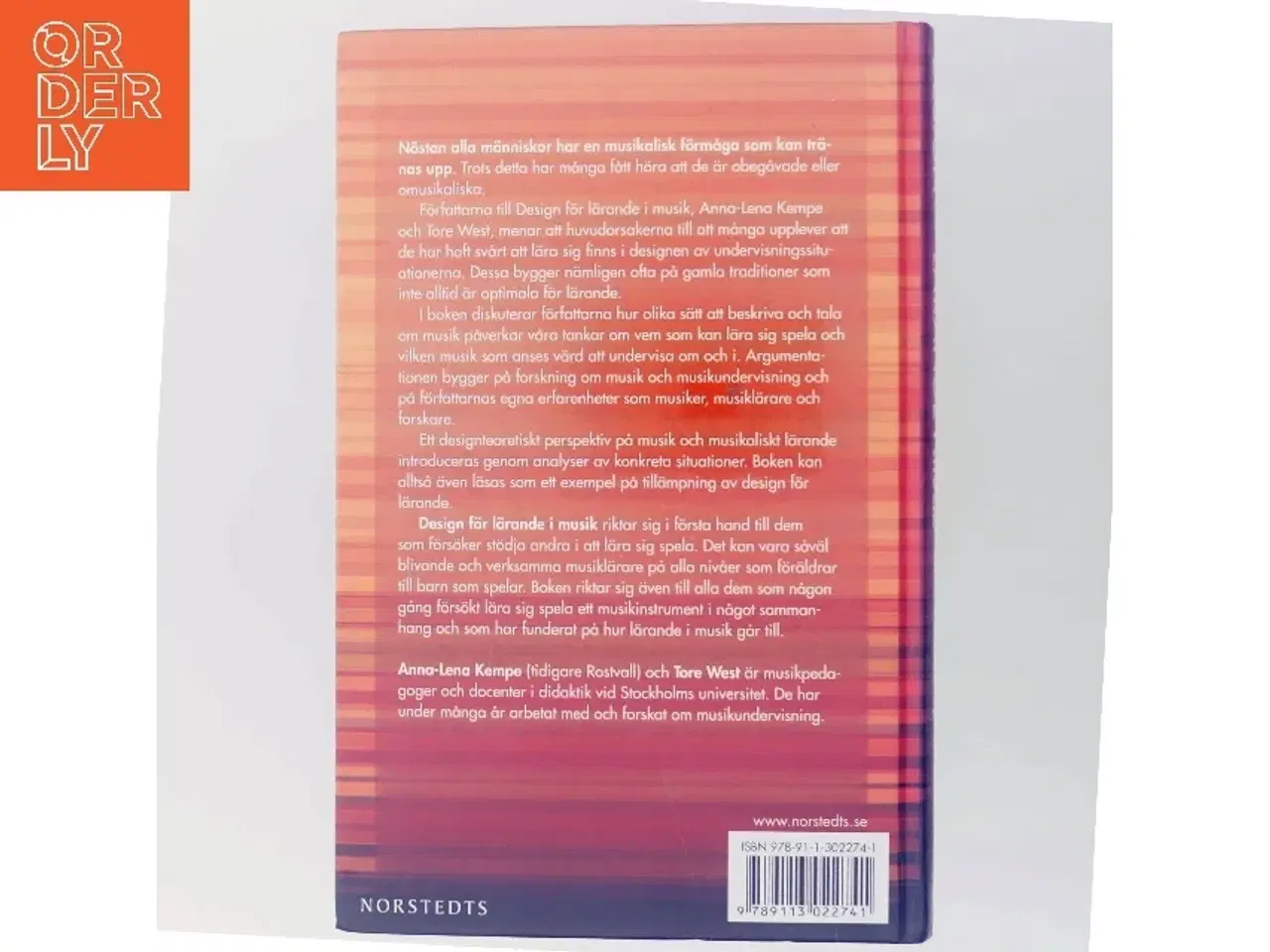Billede 3 - Design fr lärande i musik af Anna-Lena Kempe (1964-) (Bog)