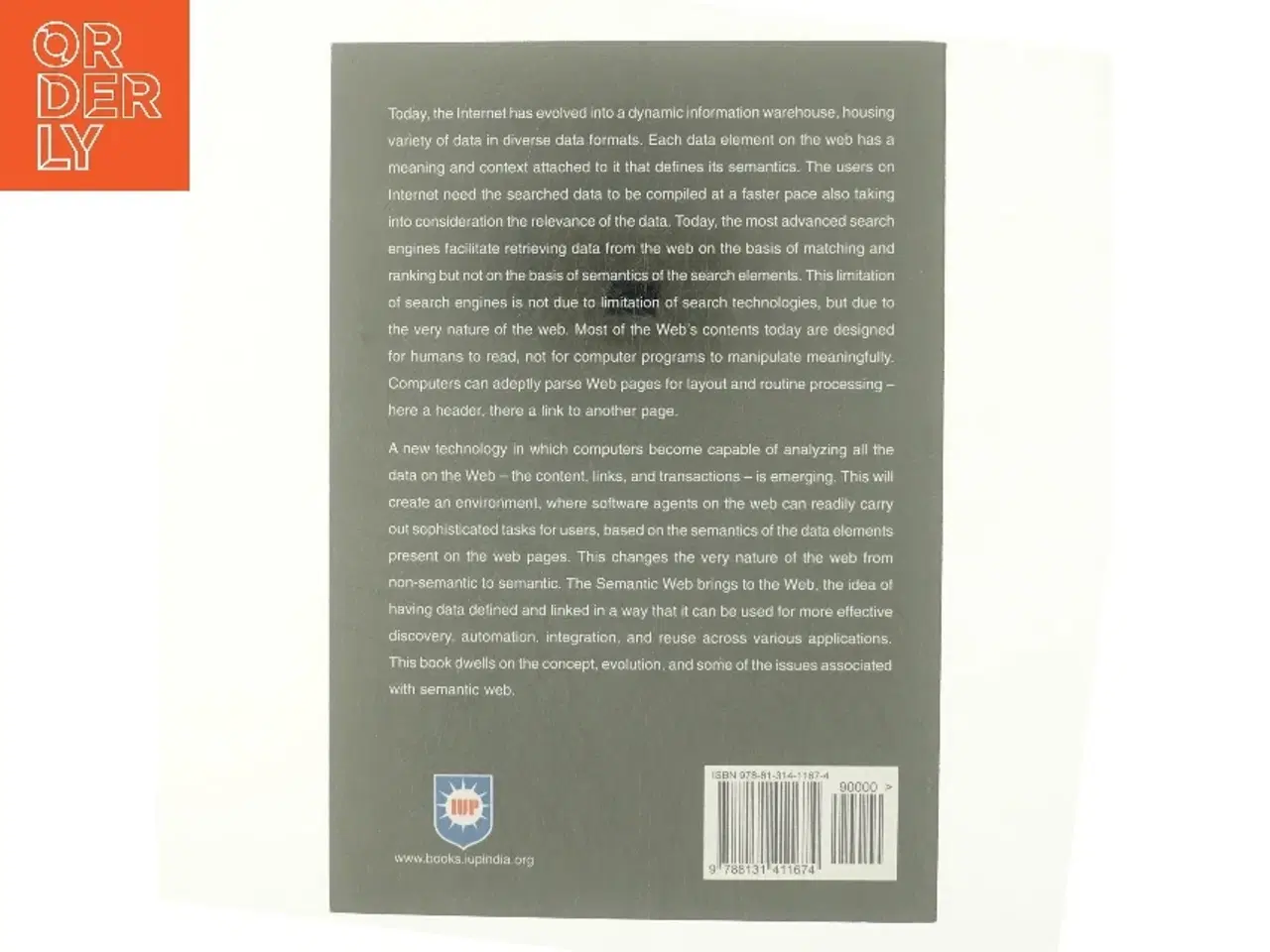 Billede 3 - Semantic Web - Concepts and Applications af Ravi Kumar Jain Bandamutha (Bog)