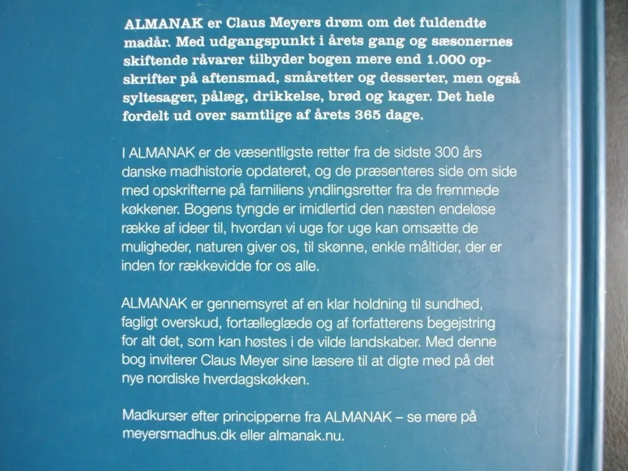 Billede 3 - almanak, af claus meyer. foto af anders schønneman
