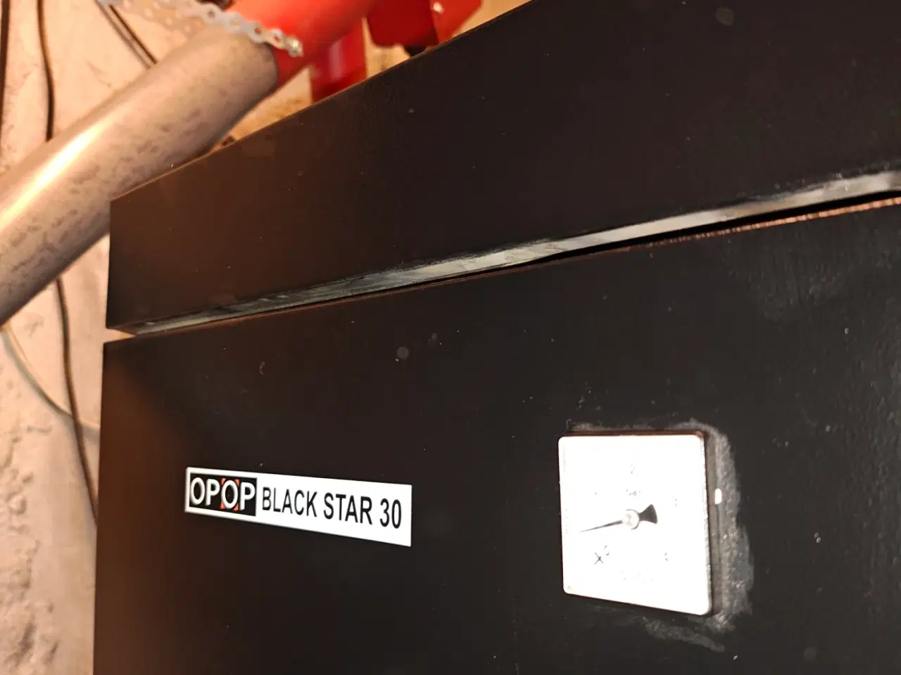 Billede 3 - Komplet Pillefyr BlackStar, fuldt funktionsdygtigt