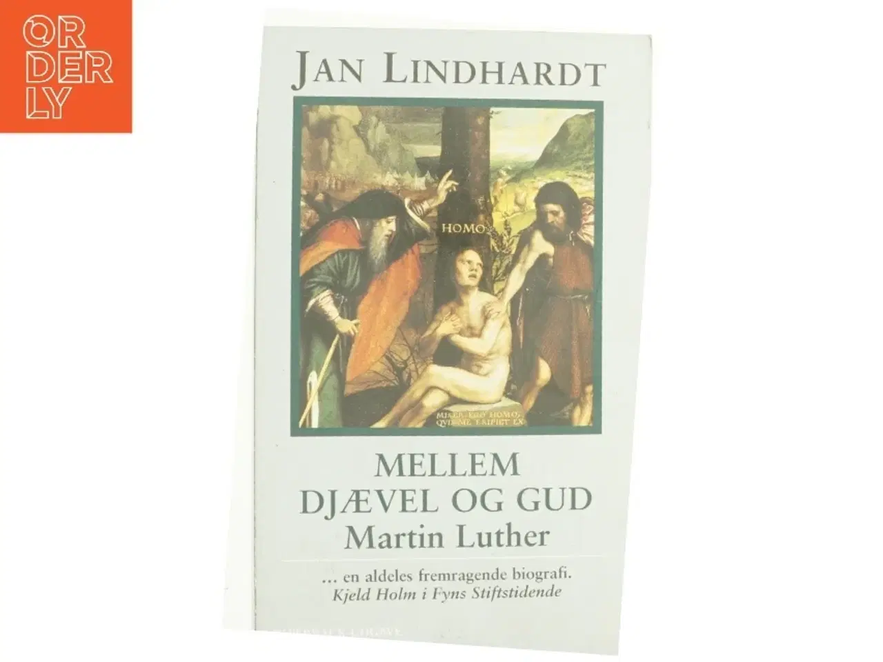 Billede 1 - Mellem Djævel og Gud : en bog om Martin Luther af Jan Lindhardt (Bog)