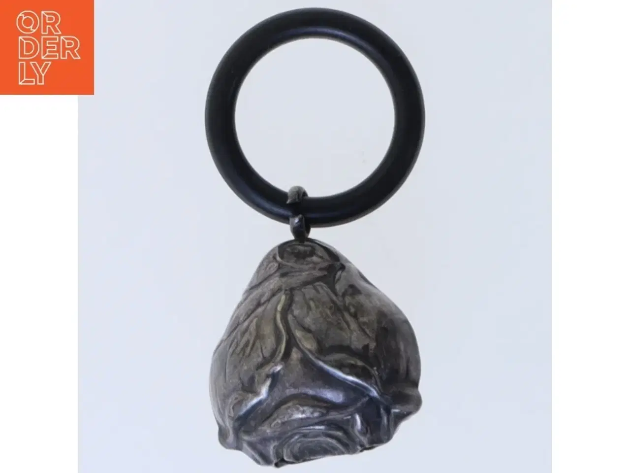 Billede 2 - Antik nøgle vedhæng / rangle / klokke (str. 8,5 cm)