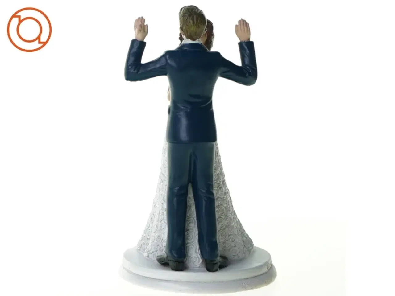 Billede 6 - Brud og gom til bryllups-kage fra Dekora (str. 12 gang en 20 cm)