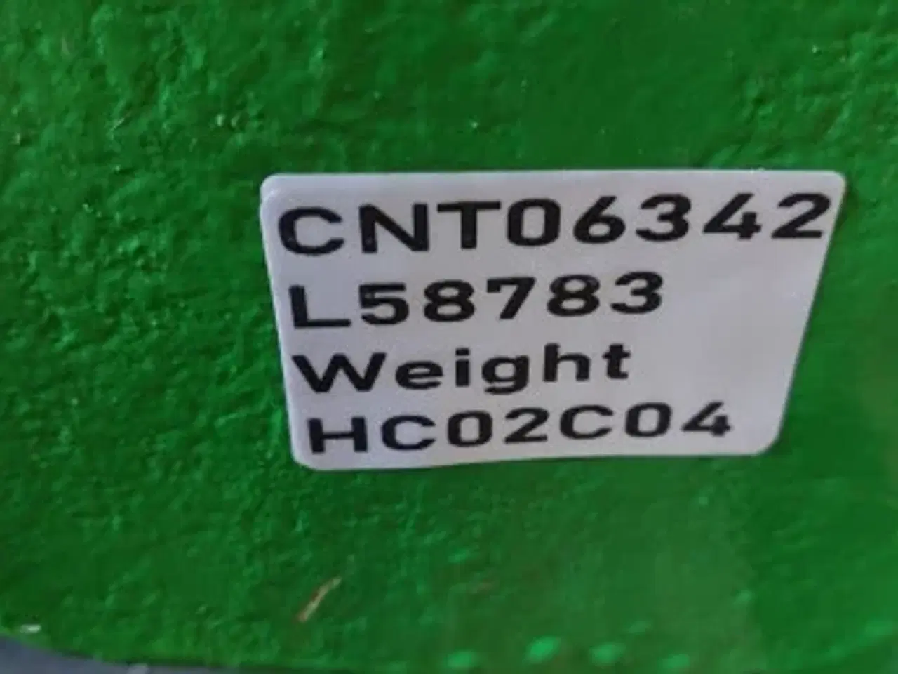 Billede 10 - John Deere 1850 Vægtklods Base L58783