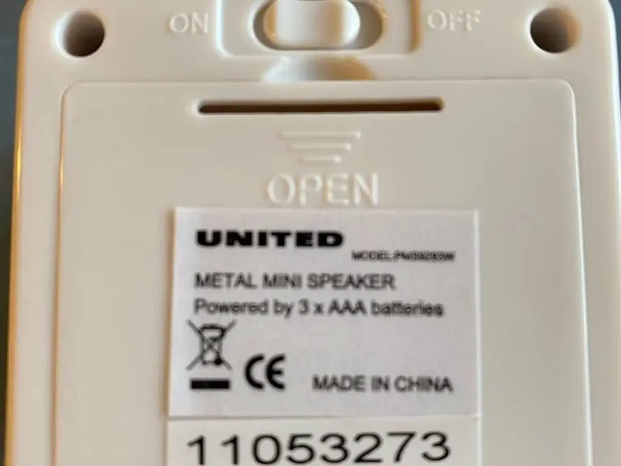 Billede 2 - United MP3/MP4 højtaler