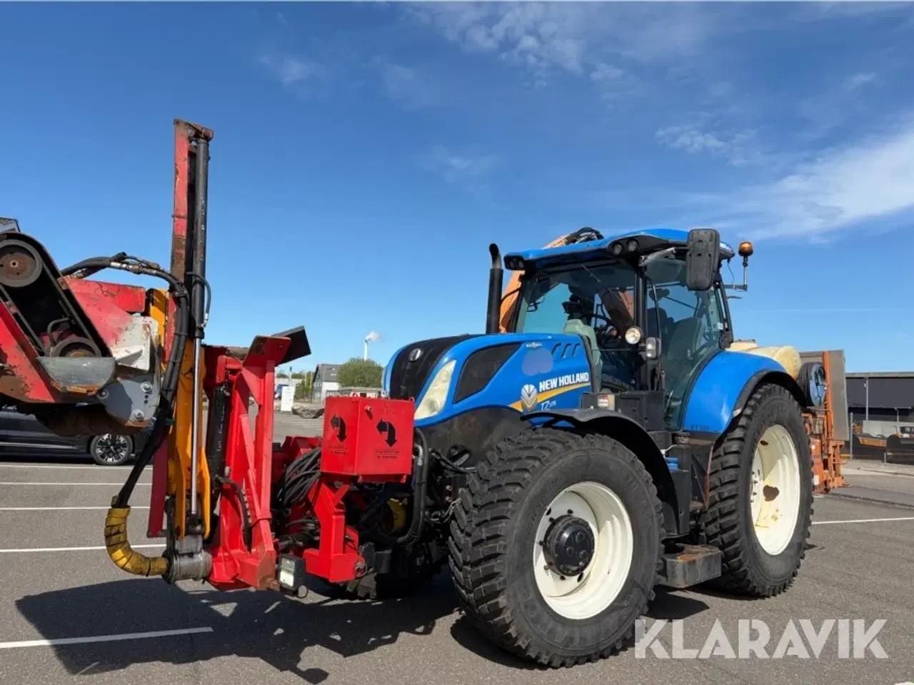 Billede 1 - Traktor New Holland T7.175 med rabat og rendeklipper