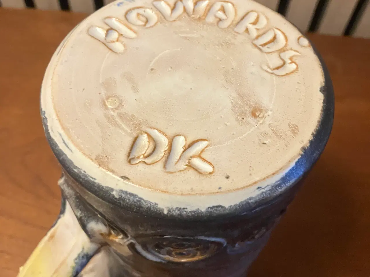 Billede 4 - Keramik vase af Birte Vedel Howard i flotte farver