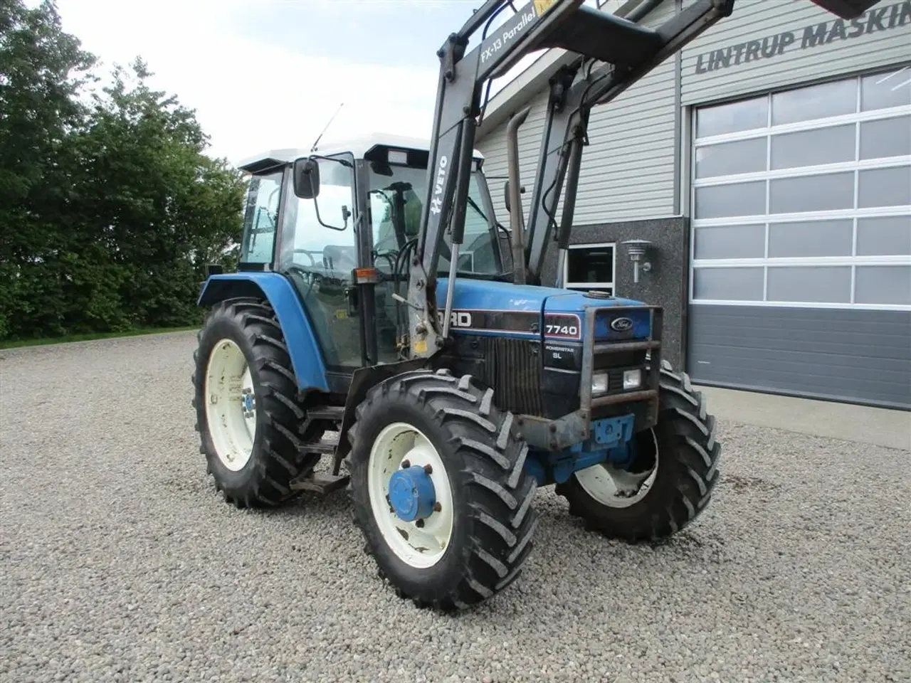 Billede 15 - New Holland 7740 SL med fuldhydraulisk Veto FX13 frontlæsser på