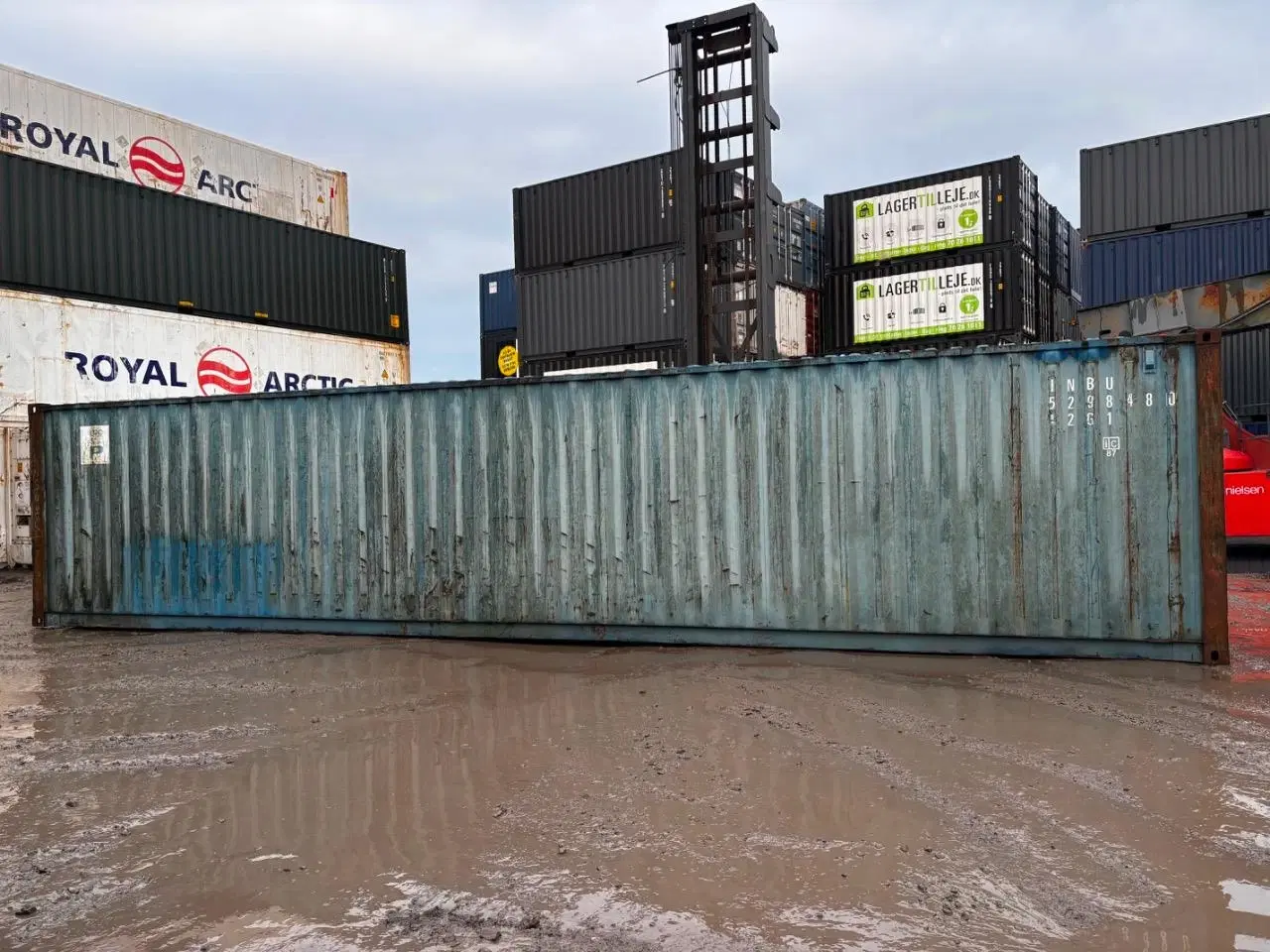 Billede 7 - 40 fods Container- ID: INBU 529848-0 - Hvidovre 