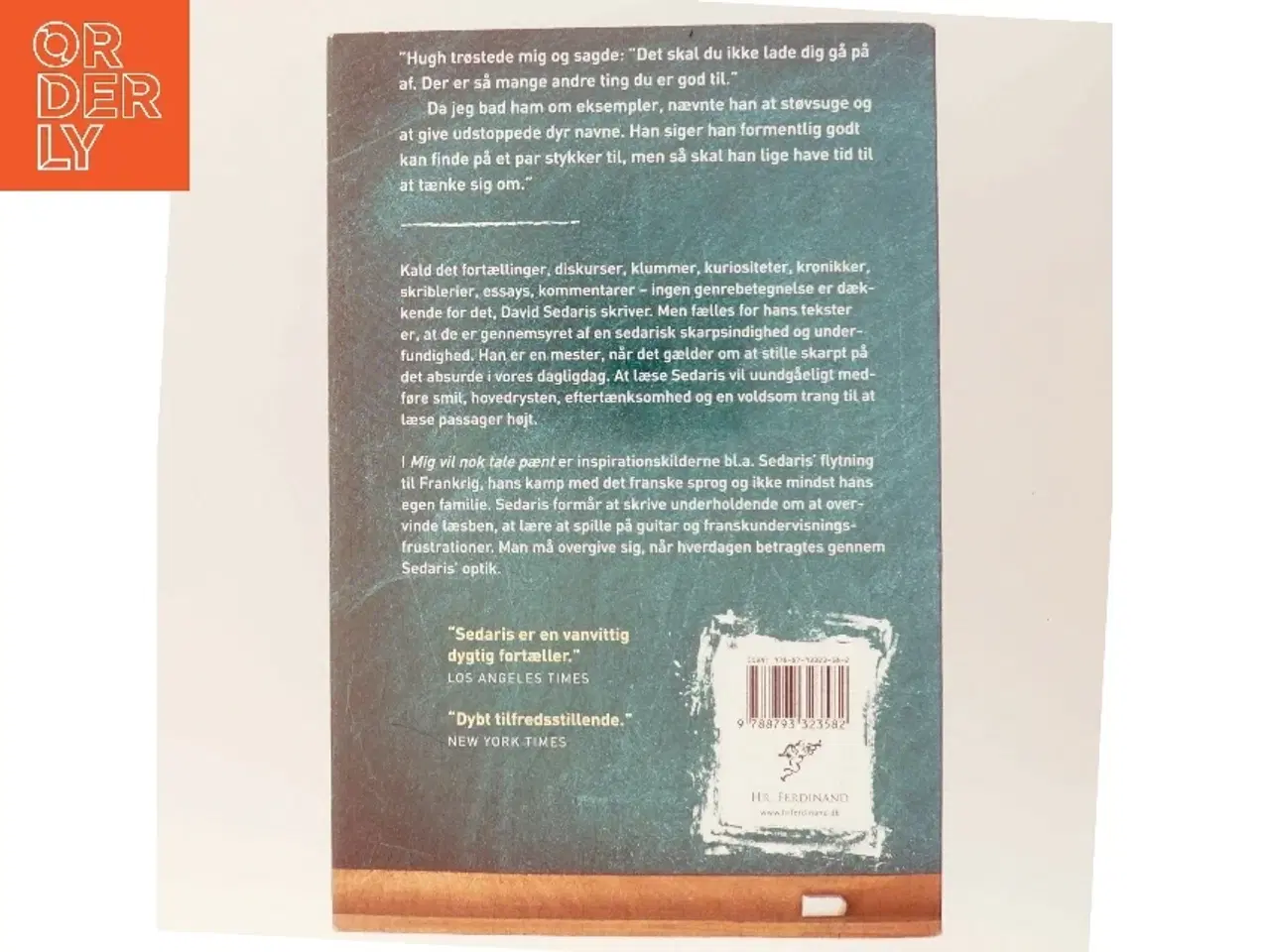 Billede 3 - Mig vil nok tale pænt af David Sedaris (f. 1956) (Bog)