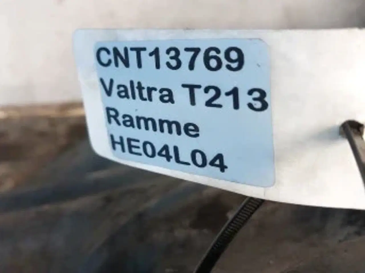 Billede 11 - Valtra T213 Ramme V37170310