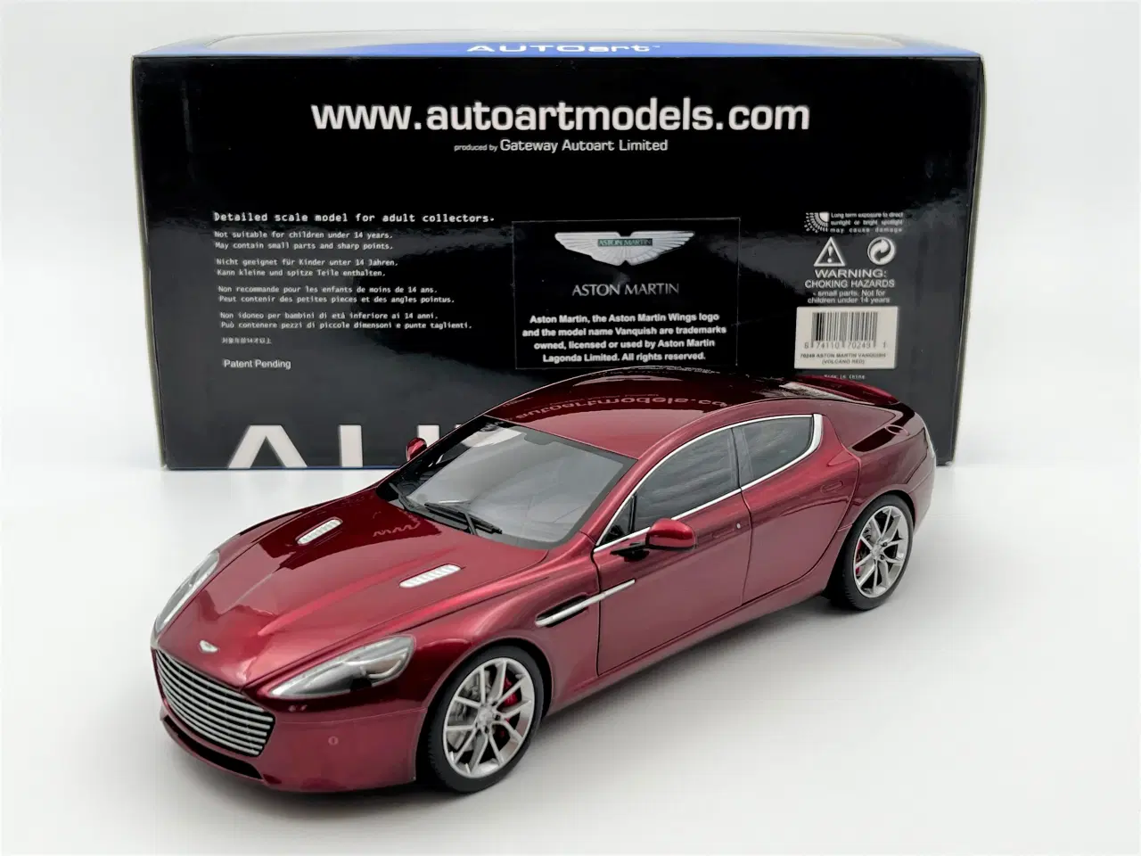 Billede 2 - 2015 Aston Martin Rapide S - AUTOart - 1:18