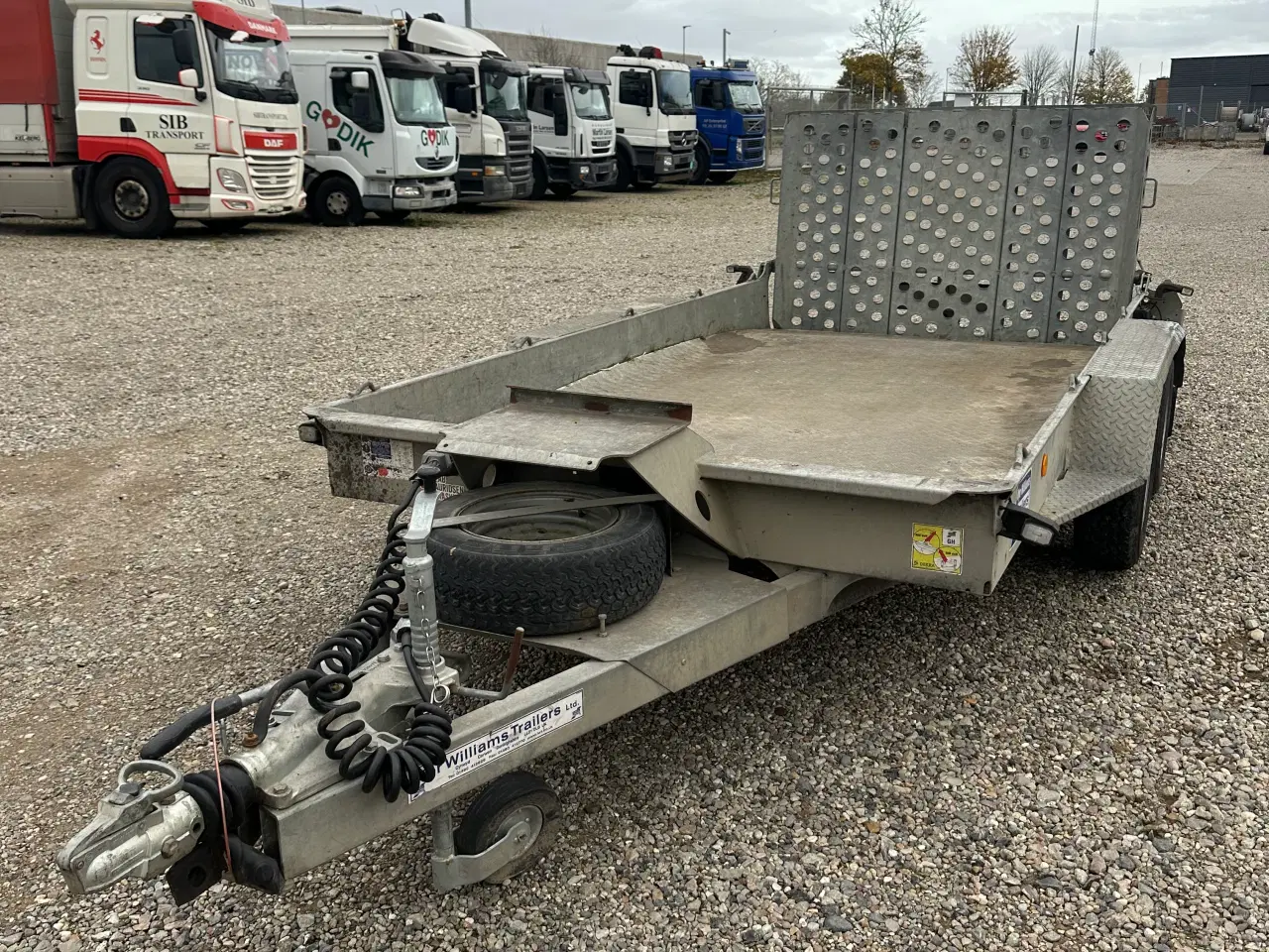 Billede 1 - Ifor Williams 3500 kg maskintrailer